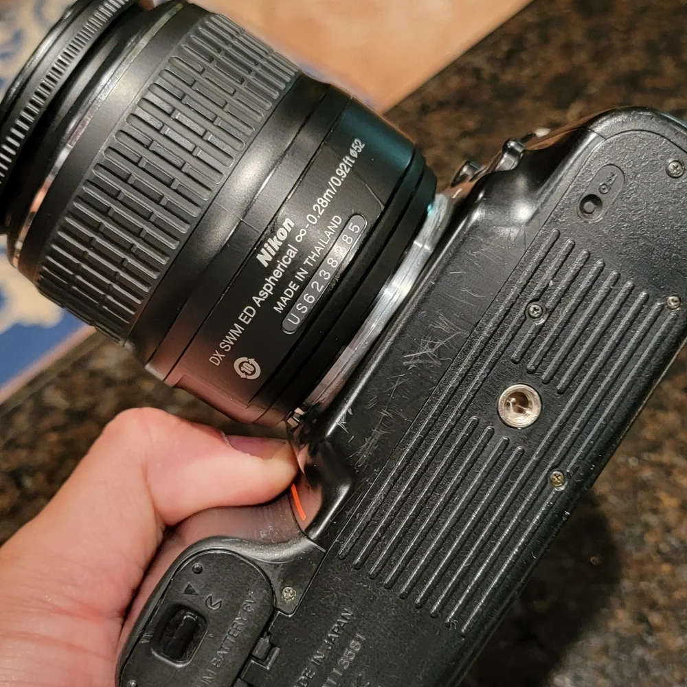 NIKON N50 & NIKKOR 18-55mm Lens Camera